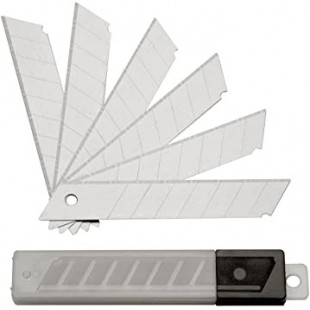 PAQUETE (10UDS) CUCHILLAS CUTTER 18MM