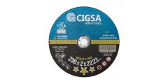 DISCO DE CORTE METAL/INOX. CIGSA 230X1,9 A46S-BF41