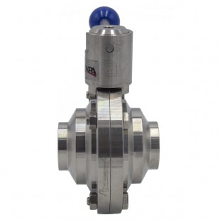 VALVULA BOLA DIN S/S INOXPA A-304L EPDM FDA DN-80